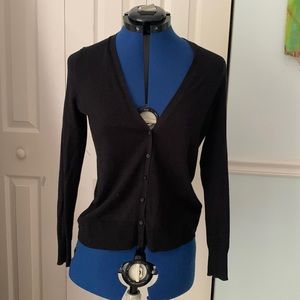 Old Navy Black button up v-neck Cardigan